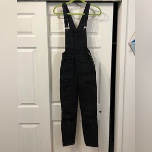 Madewell Black Overalls - like new